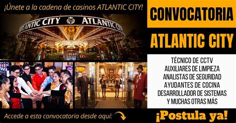 trabajo en casino atlantic city!